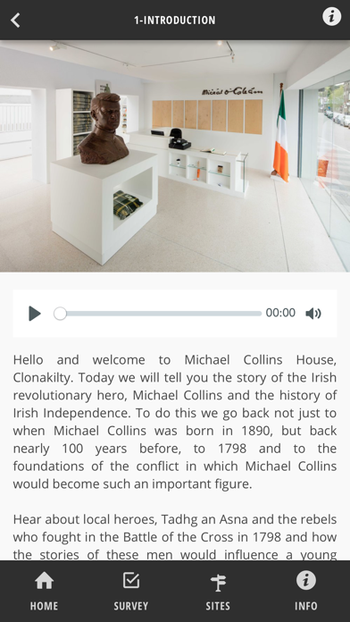 Michael Collins House App screenshot 2