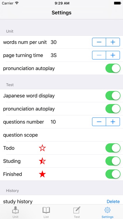 JLPT N4 Vocabulary with Voice screenshot-4