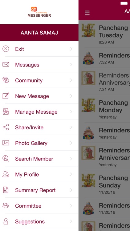 CommunityMsg Messenger