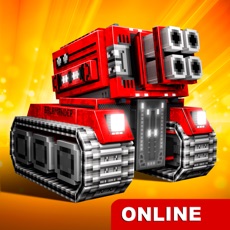 Activities of Blocky Cars Online - tank wars