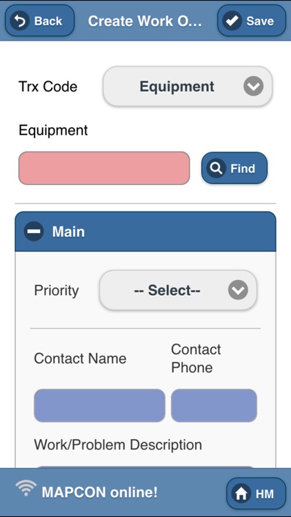 MAPCON Mobile CMMS