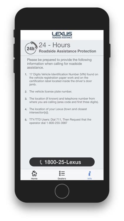 Lexus Roadside Assistance USA screenshot-4