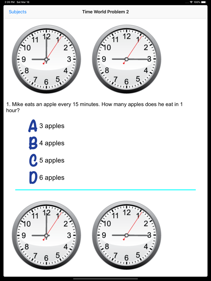 Telling Time Workbook