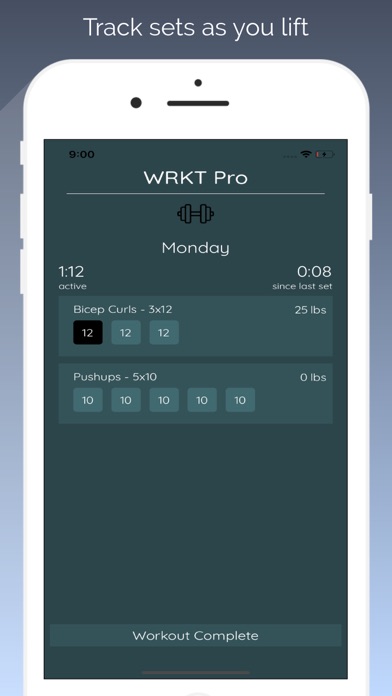WRKT Pro screenshot 2