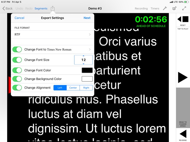 Teleprompter for iPad(圖1)-速報App