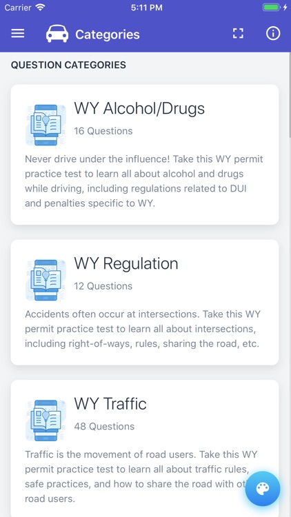 Wyoming DOT Practice Test screenshot-8