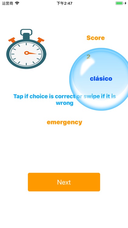 Spanish To English Game