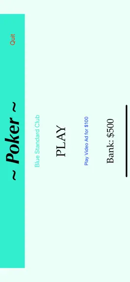 Game screenshot Standard Poker mod apk