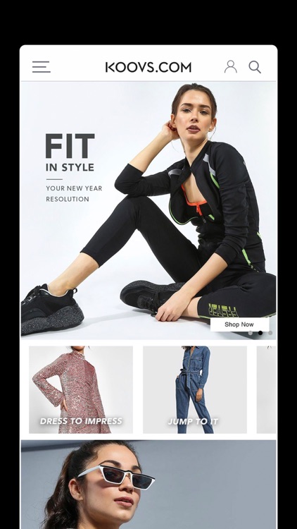 Koovs - Online Shopping App