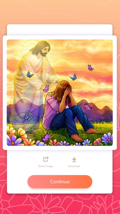 Bible Coloring Paint by Number screenshot-5