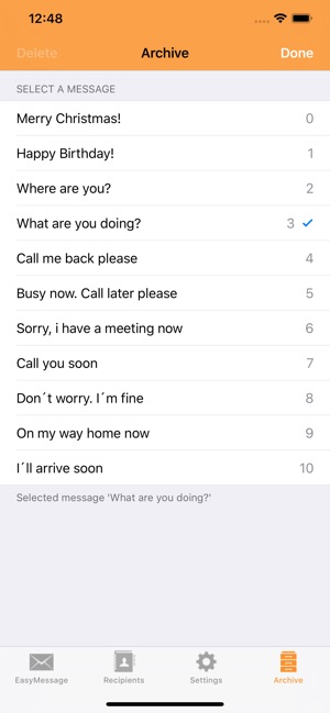 Easy Message LITE - Mass Text(圖6)-速報App