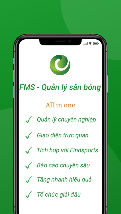 FMS Phần mềm quản lý sân bóng screenshot 2