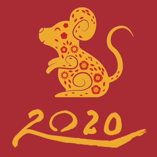 Year of the Rat 2020 新年快乐 icon