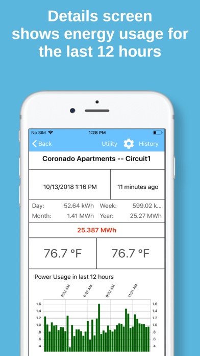 Water and Energy Tracker screenshot 2