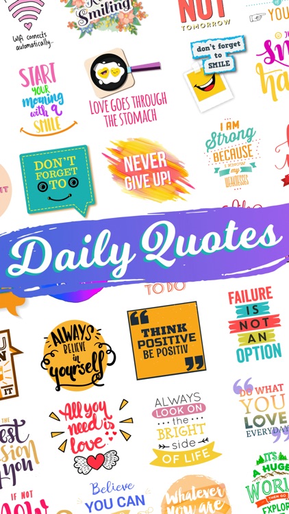 Quotes: Motivational Stickers