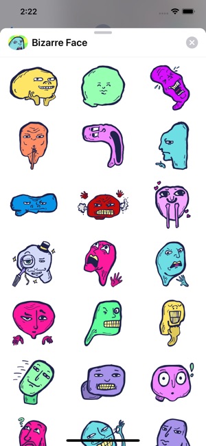 Bizarre Face Stickers(圖3)-速報App