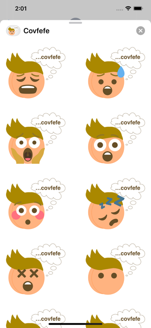 Covfefe Premium Stickers(圖7)-速報App