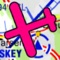 Sky-Map is a Moving Map navigation and flight planning system