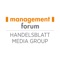 This is the official conference application for Management Forum Handelsblatt Media Group