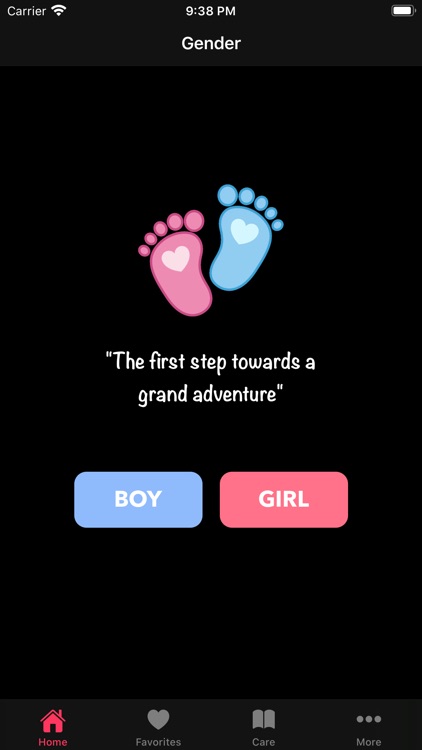 First Step : Baby names & Care