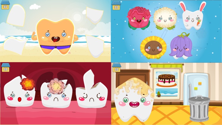 Funny Teeth: kids dentist care screenshot-0