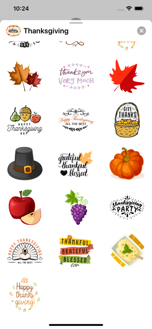 Thanksgiving Stickers · Pack(圖3)-速報App