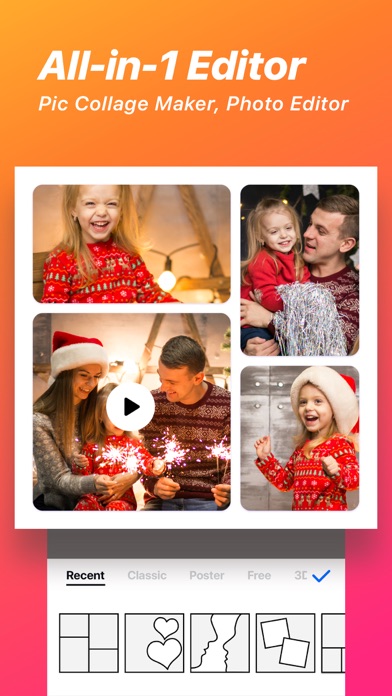 InstaCollage Pro - Pic Frame & Pic Caption for Instagram FREE Screenshot 1