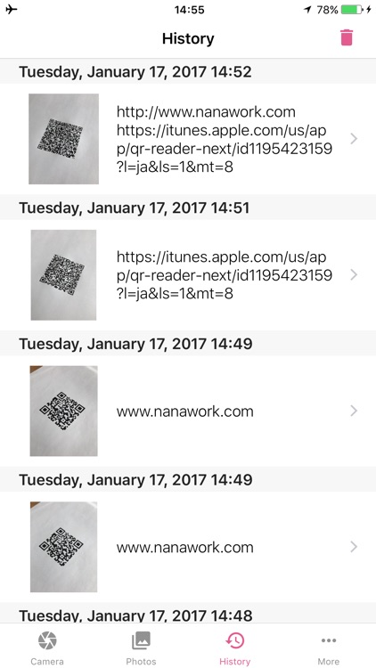 QR Reader NEXT screenshot-3