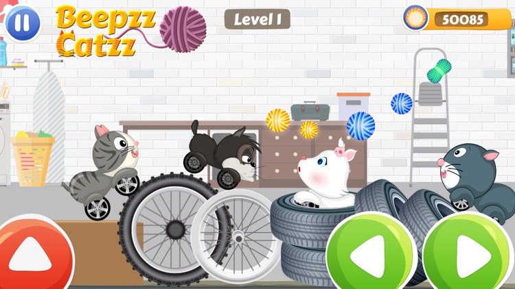 Kids racing game - Beepzz Cats screenshot-4