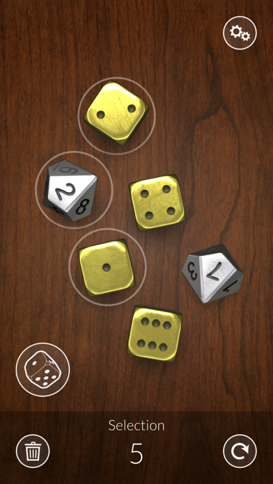 Dice Bag - 3D dice screenshot 2