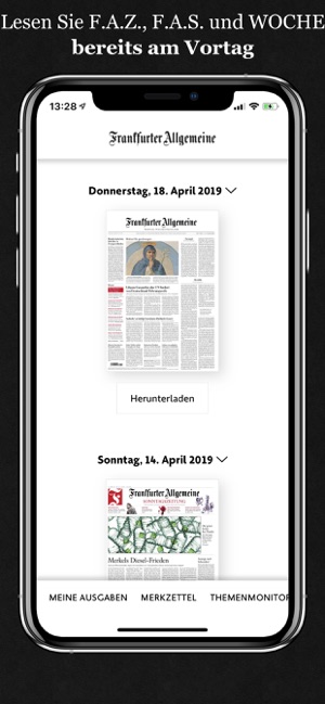 F.A.Z. Kiosk - App zur Zeitung(圖2)-速報App