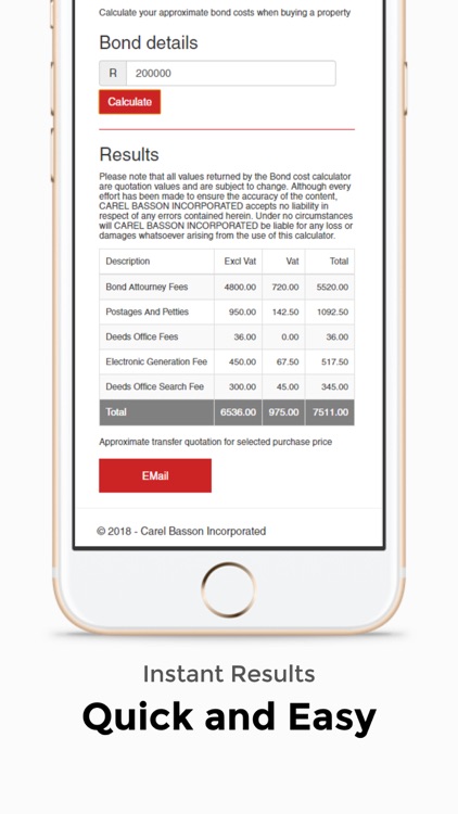 CBILaw Cost Calculator