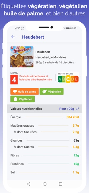 ScanFood - Scan tes produits(圖4)-速報App