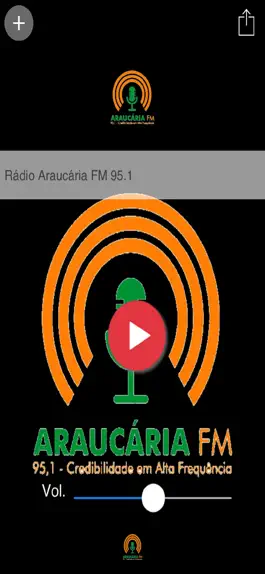 Game screenshot Rádio Araucária FM 95.1 mod apk