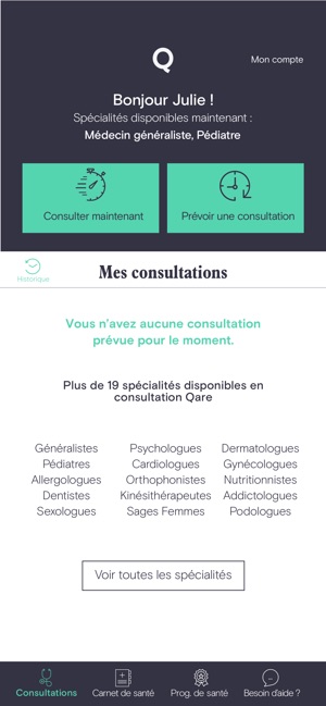 Qare - Consultez un médecin(圖2)-速報App