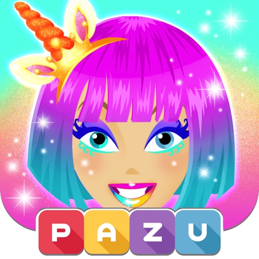 Makeup girls unicorn dress up