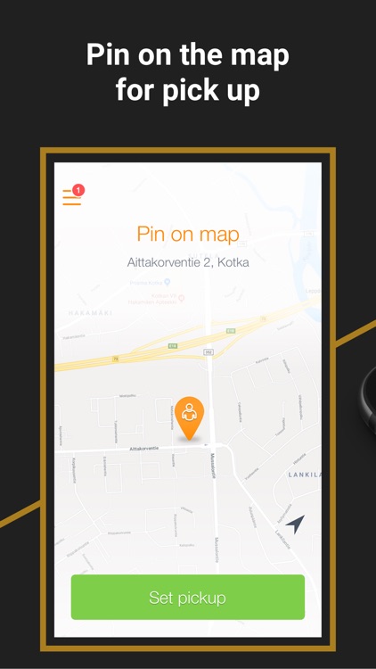 Taksiparoni: taxi in Kotka