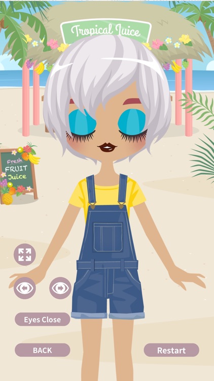 Cute Eyes Maker - Makeup game screenshot-3