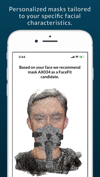 FaceFit Custom O2 Pilot Masks