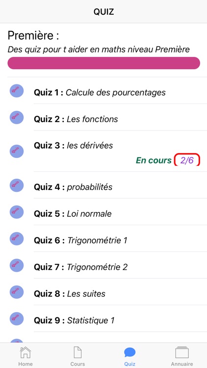 Maths Première S screenshot-9