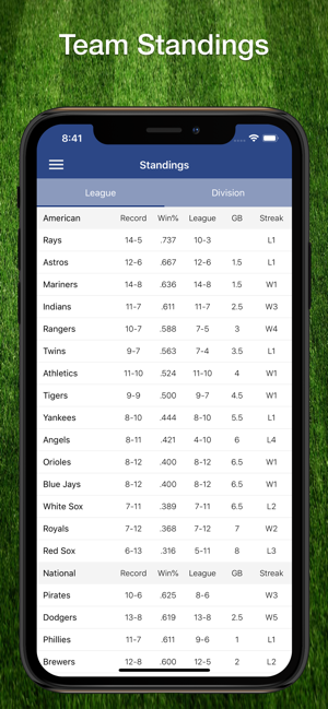 Scores App: for MLB Baseball(圖7)-速報App