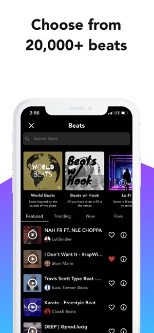 boom beat up app