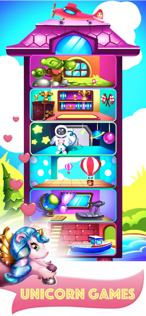 Cute Unicorn: running games(圖1)-速報App