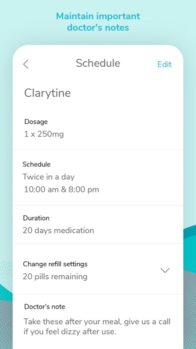 Medic Bot : Med & Pill Tracker screenshot 2
