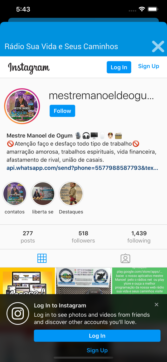 Mestre Manoel de Ogum