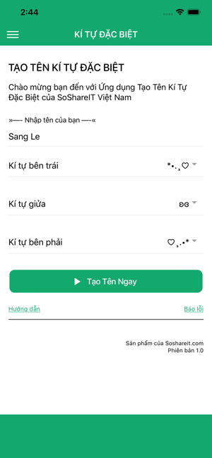 Kí Tự Đặc Biệt SoShareIT(圖5)-速報App