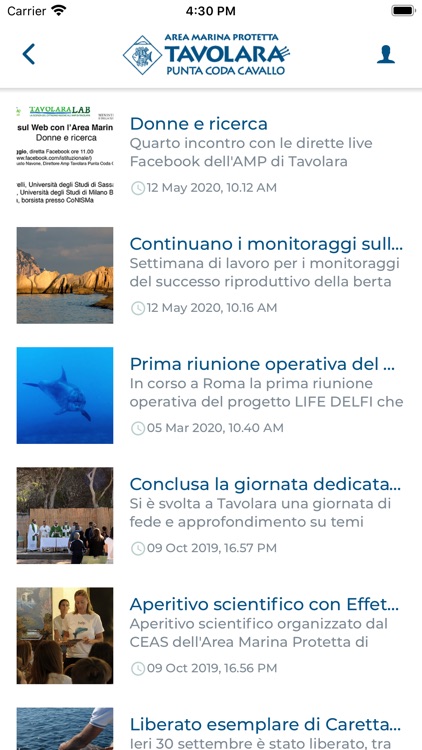 Area Marina Protetta Tavolara screenshot-3