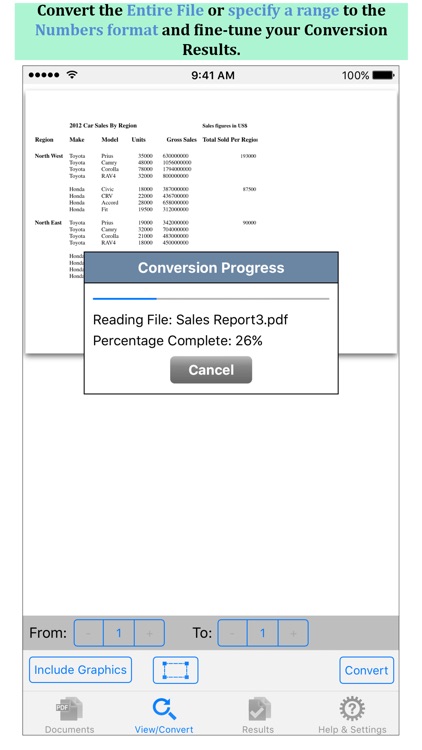 PDF to Numbers by PDF2Office