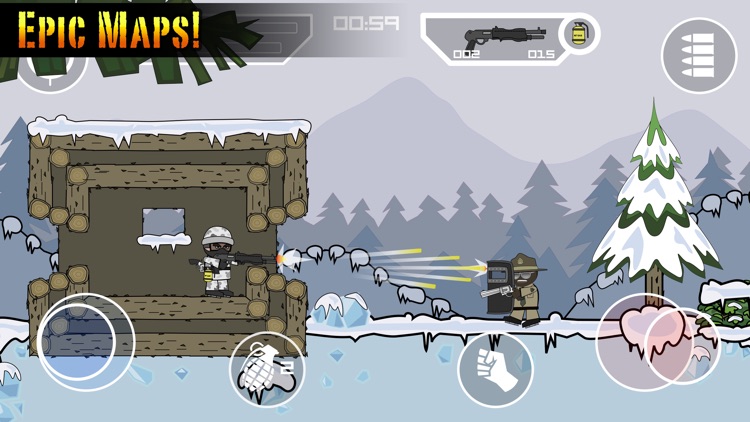 Doodle Army 2 : Mini Militia screenshot-3