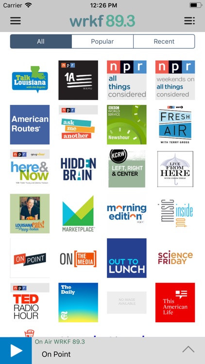 WRKF Public Radio App screenshot-4